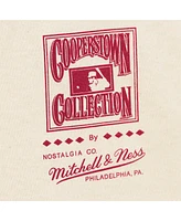 Mitchell & Ness Men's Cream Philadelphia Phillies Cooperstown Collection Crown Jewels T-Shirt