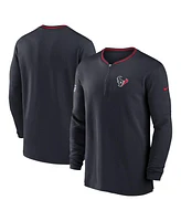 Nike Men's Black Houston Texans Coach Half-Zip Sweatshirt