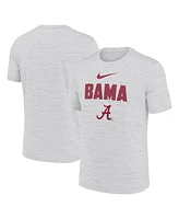 Nike Men's White Alabama Crimson Tide Campus Slant Velocity Performance T-Shirt