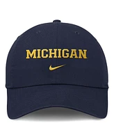 Nike Men's Navy Michigan Wolverines Club Adjustable Hat