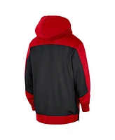 Nike Men's Red Chicago Bulls Authentic On-Court Showtime Performance Full-Zip Hooded Jacket