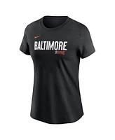 Nike Women's Gunnar Henderson Black Baltimore Orioles 2024 City Connect Fuse Player Name Number T-Shirt