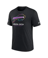Nike Men's Black Buffalo Bills 2024 Nfl Crucial Catch T-Shirt
