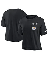 Nike Women's Black Pittsburgh Steelers Performance Pocket T-Shirt