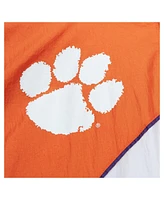 Mitchell & Ness Men's Purple/Orange Clemson Tigers Arched Retro Lined Full-Zip Windbreaker Jacket