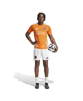 Adidas Men's White Houston Dynamo Fc Home 2025 Season 20 Authentic Shorts