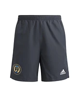 Adidas Men's Gray Philadelphia Union 2025 Travel Shorts