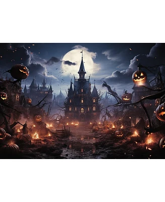 Trefl Red 500 Piece Puzzle - Halloween - Haunted House