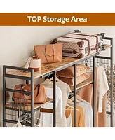 Garment Racks and Storage Shelves, Heavy Duty Clothes Rack