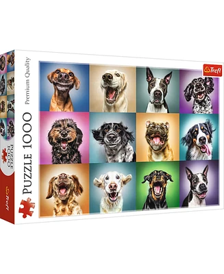 Trefl Red 1000 Piece Puzzle - Funny dog portraits
