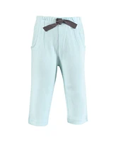 Hudson Baby Boys Unisex Cotton Pants and Leggings, Painted Gray Elephant