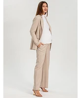 Pietro Brunelli Maternity Tailored Lyocell Eliana Blazer