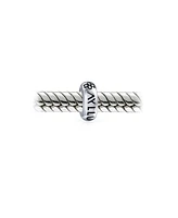 Bling Jewelry European Bracelet .925 Silver Amulet Talisman Inspirational Symbol Love Luck Unity Rubber Center Spacer Bead Charm