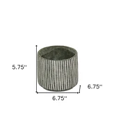 Dot Cement Round Planter – Modern Pot for Indoor & Outdoor Spaces