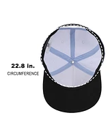 Kuromi Men's Riding Baku Adult White & Black Snapback Hat