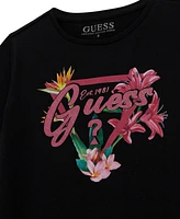 Guess Big Girls Short Sleeve Logo T-Shirt