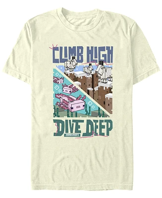 Fifth Sun Men's Climb High Dive Deep Short Sleeve T-Shirt