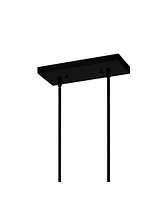 Cwi Lighting 48" Metal Dragonswatch Integrated Led Island Pool Table Light