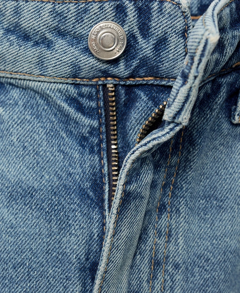 Mango Women's High-Rise Balloon Jeans