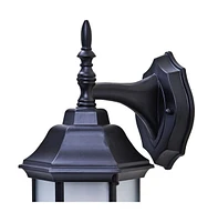 Swing Arm Wall Light with Frosted Glass – Elegant Fixture for Home & Office