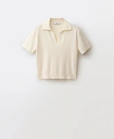Mango Women's Wool-Blend Polo-Neck Sweater