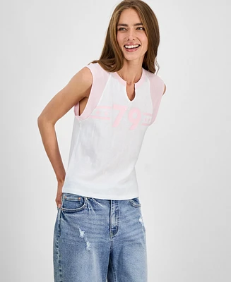 Rebellious One Juniors' 79 Raglan-Sleeve Graphic T-Shirt