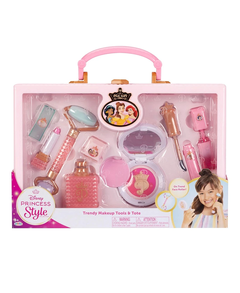 Disney Princess Style Collection Trendy Makeup Tools and Tote