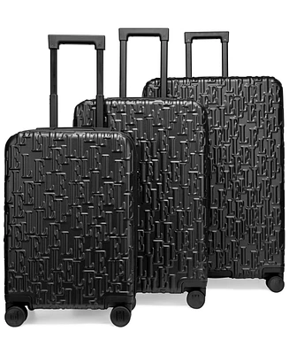 Elle Wayfarer 3-Piece Expandable Monogram Spinner Luggage Set