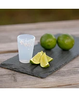 Shot Glasses: 6 pk - Classic Colors - Rd, Bl, Gn, Bk, Icicle