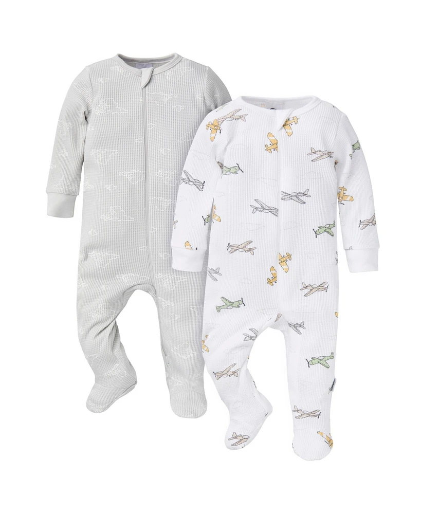 Gerber Baby Boys 2-Pack Sleep 'N Plays, Playground, 6-9M