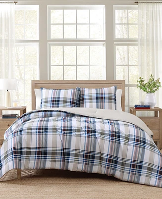 Tommy Hilfiger Waterbury Plaid Cotton 2-Pc. Comforter Set, Twin/Twin Xl