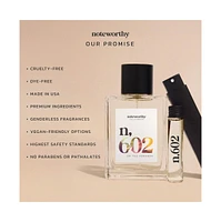 Noteworthy n,602 Eau De Parfum | On the Veranda | Baises Rose, Jasmine, Floral Fragrance