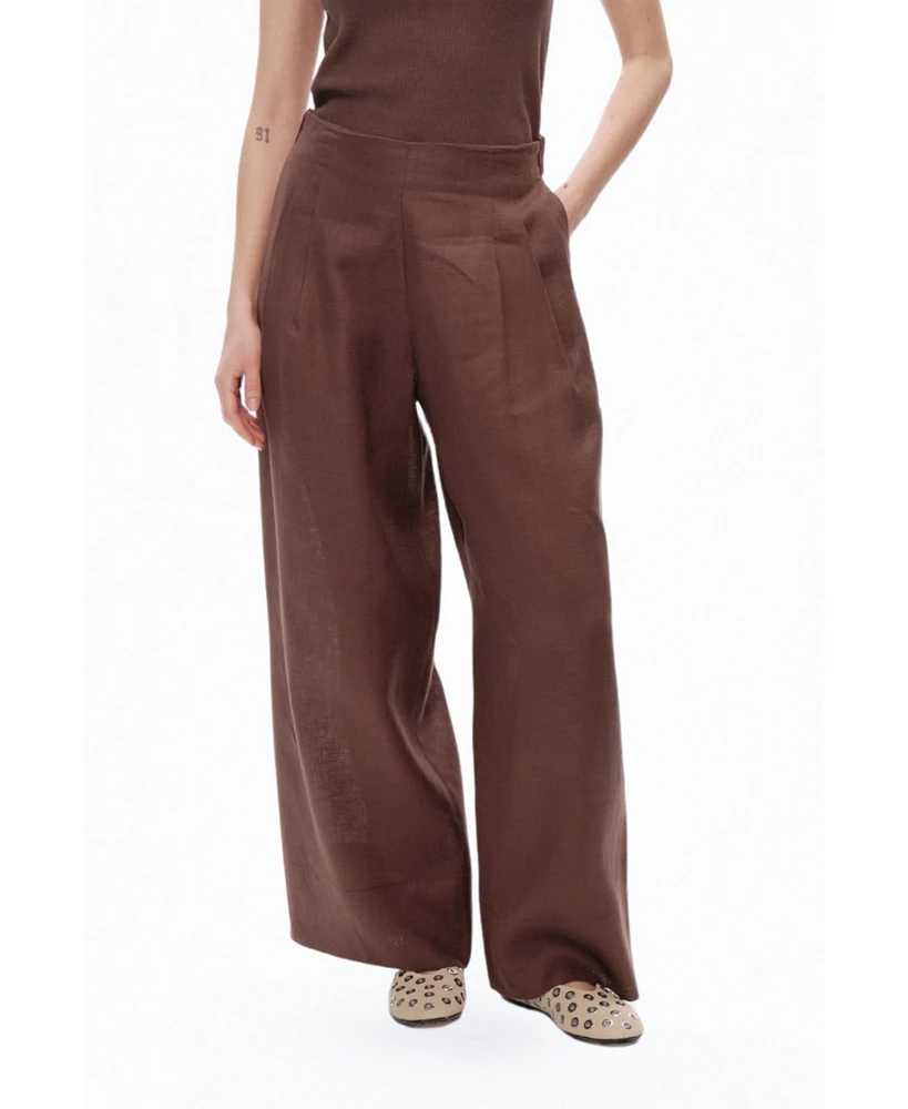 Nocturne Women's Pleated Pants