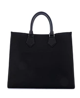 Pre-Owned Dolce & Gabbana Large Edge Logo Tote Canvas