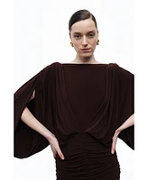 Nocturne Women's Draped Maxi Dress