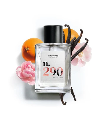 Noteworthy n,290 Eau De Parfum | Crescendo | Mandarin Peony Vanilla Fragrance