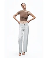 Nocturne Women's Crop Top with Twisted Detail