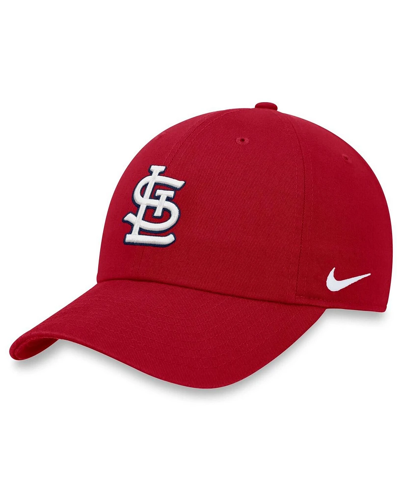 Nike Men's Red St. Louis Cardinals Club Adjustable Hat