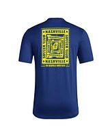Adidas Men's Navy Nashville Sc Local Wrap T-Shirt