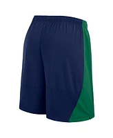 Fanatics Men's Navy/Green Notre Dame Fighting Irish Strength Unleashed Shorts