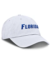 Top of the World Men's White Florida Gators Staple Adjustable Hat