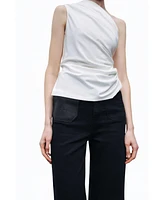 Nocturne Women's Shirred Detailed Blouse