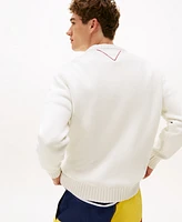 Tommy Hilfiger Men's Long Sleeve Sailing Logo Sweater