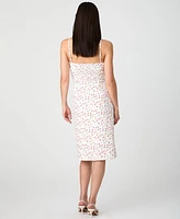 French Connection Women's Echo Crepe Strappy Midi Dress