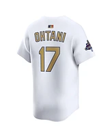 Nike Men's Shohei Ohtani White Los Angeles Dodgers 2025 Gold Collection Limited Jersey