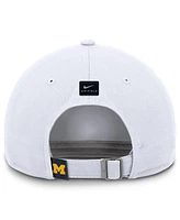 Nike Men's White Michigan Wolverines Club Adjustable Hat