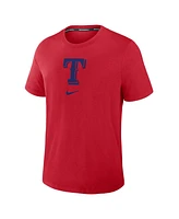 Nike Men's Red Texas Rangers Authentic Collection Early Work Tri-Blend Performance T-Shirt