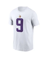 Nike Men's J.j. McCarthy White Minnesota Vikings Player Name Number T-Shirt