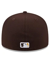 New Era Men's Brown San Diego Padres 2025 Jackie Robinson Day 59FIFTY Fitted Hat