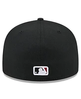 New Era Men's Black Arizona Diamondbacks 2025 Jackie Robinson Day 59FIFTY Fitted Hat